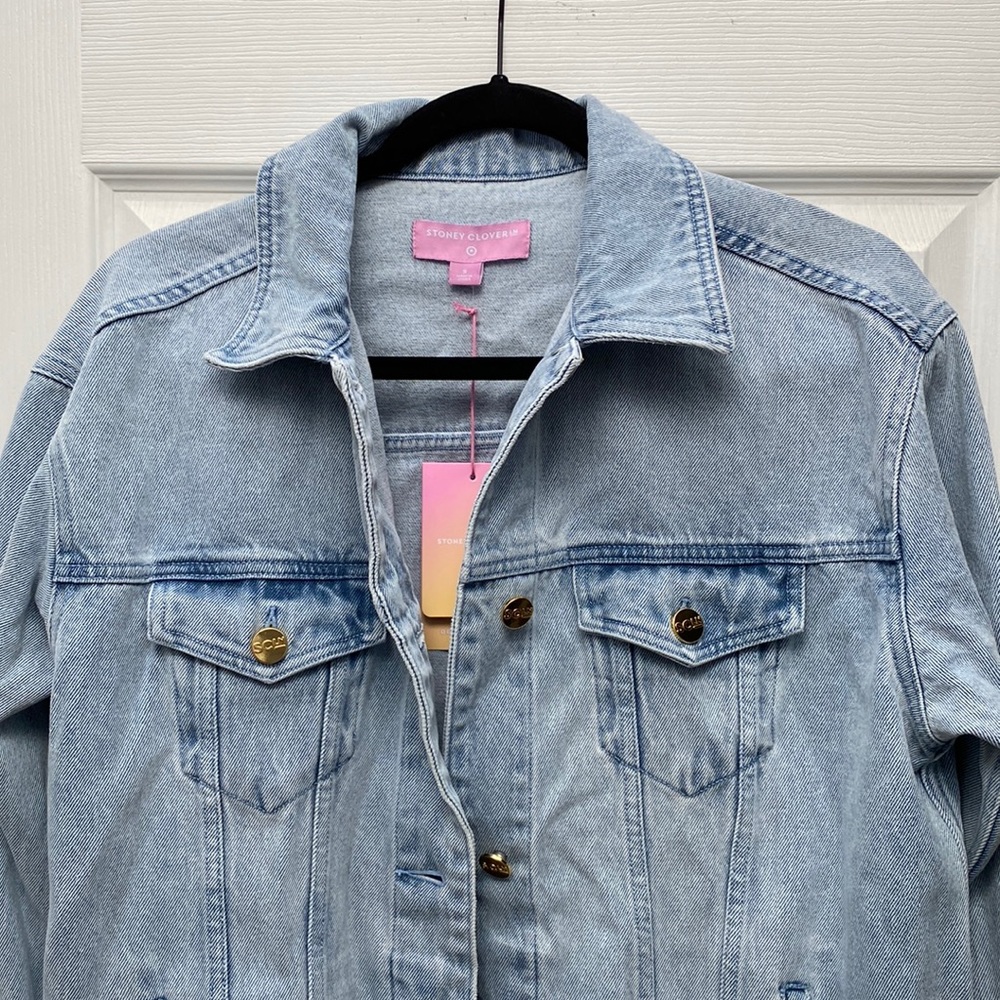 Stoney Clover Lane Jean Jacket/ Denim Jacket Target collab size small